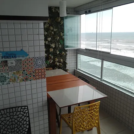 Apartamento Frente Mar Pe Na Areia Praia Grande  Exterior photo