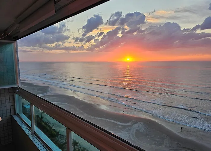 Apartamento Frente Mar Pe Na Areia